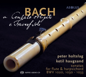Bach J S - A Cembalo Obligato E Travers Solo in der Gruppe MUSIK / SACD / Klassiskt bei Bengans Skivbutik AB (5632927)