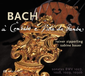 Bach J S - Sonatas For Viol & Harpsichord Bwv in der Gruppe MUSIK / SACD / Klassiskt bei Bengans Skivbutik AB (5632934)