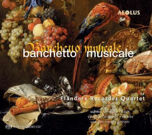 Flanders Recorder Quartet - Banchetto Musicale in der Gruppe MUSIK / SACD / Klassiskt bei Bengans Skivbutik AB (5632957)