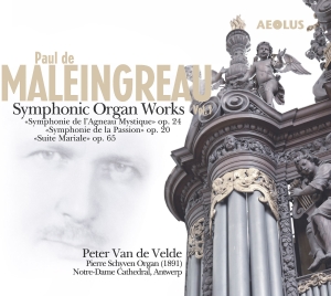 Maleingreau Paul De - Symphonic Organ Works Vol. 1 in der Gruppe MUSIK / SACD / Klassiskt bei Bengans Skivbutik AB (5632961)