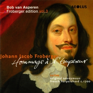 Froberger J J - Hommage A L'empereur, Works Vol. 3 in der Gruppe CD / Klassiskt bei Bengans Skivbutik AB (5632968)
