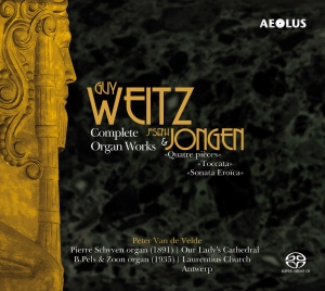 Guy Weitz - Complete Organ Works in der Gruppe MUSIK / SACD / Klassiskt bei Bengans Skivbutik AB (5632971)