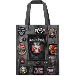 Five Finger Death Punch - Legionary (Multicolour, Battle, Totebag) in der Gruppe MERCHANDISE / Merch / Hårdrock bei Bengans Skivbutik AB (5633036)