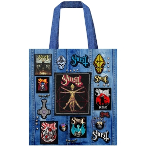 Ghost - Popestar (Multicolour, Battle, Totebag) in der Gruppe MERCHANDISE / Merch / Hårdrock bei Bengans Skivbutik AB (5633037)