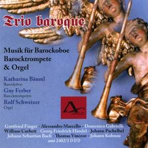 Katharina Bäuml Guy Ferber Rolf S - Trio Baroque in der Gruppe CD bei Bengans Skivbutik AB (5633056)
