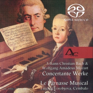 W.A. Mozart/J.C. Bach - Concertante Werke in der Gruppe MUSIK / SACD / Klassiskt bei Bengans Skivbutik AB (5633062)
