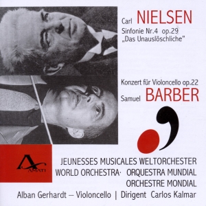 Nielsen & Barber - Symphony No.4 & Concerto For Cello in der Gruppe CD / Klassiskt bei Bengans Skivbutik AB (5633068)