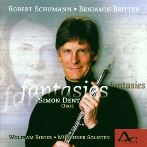 Simon Dent - Fantasies - Music For Oboe & Piano in der Gruppe CD bei Bengans Skivbutik AB (5633074)