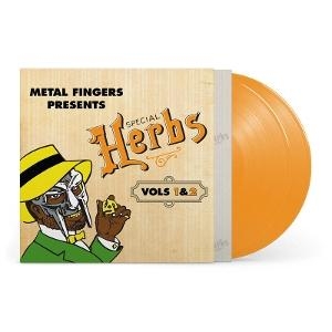 Mf Doom - Metal Fingers Presents: Special Herbs Vol. 1 & 2 (Mustard Yellow Vinyl) in der Gruppe VINYL / Kommande / Hip Hop-Rap bei Bengans Skivbutik AB (5633298)