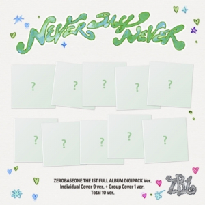 Zerobaseone - Never Say Never (Digipack Ver.) (Random Ver.) in der Gruppe Minishops / K-Pop Minishops / Zerobaseone bei Bengans Skivbutik AB (5633888)