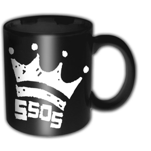 5 Seconds Of Summer  - Boxed Mug: Crown (Black) in der Gruppe MERCHANDISE / Merch / Pop-Rock bei Bengans Skivbutik AB (5634046)