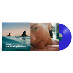 Dua Lipa - Split Seams/Vikt Hörn Radical Optimism Ltd Edt - Blue Vinyl in der Gruppe VINYL / Pop-Rock bei Bengans Skivbutik AB (5634238)