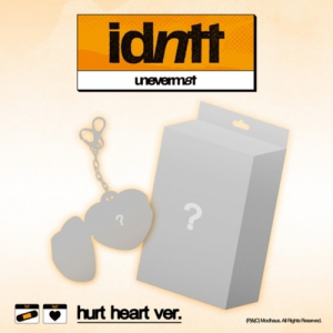 Idntt - Unevermet (Hurt Heart Ver.) in der Gruppe MERCHANDISE / Merch+Code / Kommande / K-Pop bei Bengans Skivbutik AB (5634257)
