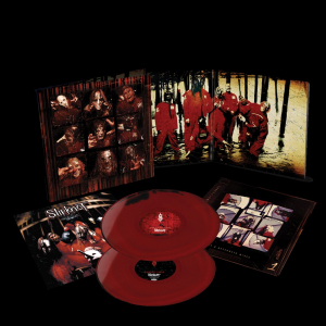 Slipknot - Slipknot (25th Anniversary Black/Red 2LP Edition) in der Gruppe VINYL / Kommande / Hårdrock bei Bengans Skivbutik AB (5634259)