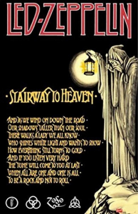 Led Zeppelin - Stairway To Heaven 91,5 X 61 Cm in der Gruppe Merchandise bei Bengans Skivbutik AB (5634261)