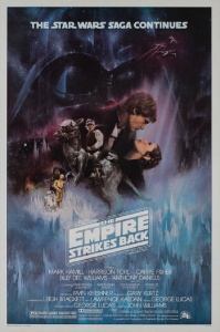 Movie Poster - Star Wars Episode 5 Empire Strikes Back 91,5 X 61 Cm in der Gruppe Merchandise bei Bengans Skivbutik AB (5634274)