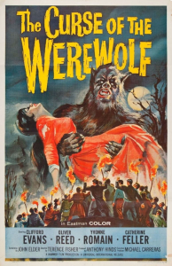 Movie Poster - The Curse Of The Werewolf 91,5 X 61 Cm in der Gruppe Merchandise bei Bengans Skivbutik AB (5634280)