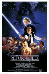 Movie Poster - Star Wars Episode 6 Return Of The Jedi 91,5 X 61 Cm in der Gruppe Merchandise bei Bengans Skivbutik AB (5634289)