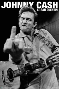 Johnny Cash - Finger 91,5 X 61 Cm in der Gruppe Merchandise bei Bengans Skivbutik AB (5634304)