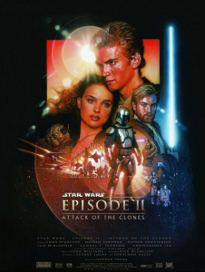 Movie Poster - Star Wars Episode 2 Attack Of The Clones 91,5 X 61 Cm in der Gruppe Merchandise bei Bengans Skivbutik AB (5634313)