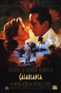 Movie Poster - Casablanca 91,5 X 61 Cm in der Gruppe Merchandise bei Bengans Skivbutik AB (5634316)