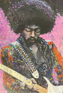 Jimi Hendrix - Fishwick 91,5 X 61 Cm in der Gruppe Merchandise bei Bengans Skivbutik AB (5634320)