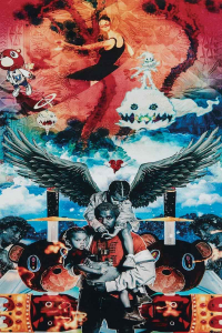Kanye West - Album Collage 91,5 X 61 Cm in der Gruppe Merchandise bei Bengans Skivbutik AB (5634322)