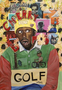 Tyler The Creator - Cherry Bomb 91,5 X 61 Cm in der Gruppe Merchandise bei Bengans Skivbutik AB (5634353)