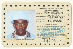 Tyler The Creator - License 91,5 X 61 Cm in der Gruppe Merchandise bei Bengans Skivbutik AB (5634364)