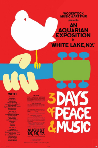 Music Poster - Woodstock - Concert Poster 91,5 X 61 Cm in der Gruppe Merchandise bei Bengans Skivbutik AB (5634366)