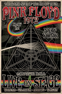 Pink Floyd - 1972 Tour 91,5 X 61 Cm in der Gruppe Merchandise bei Bengans Skivbutik AB (5634367)