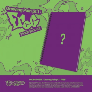 Young Posse  - Young Posse - Ep (Growing Pain Pt. 1 : Free (Sticker Book Ver.) in der Gruppe CD / Kommande / K-Pop bei Bengans Skivbutik AB (5634535)