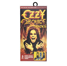 Ozzy Osbourne - Socks 3 Pack In Gift Box (One Size) in der Gruppe MERCHANDISE / Merch / Hårdrock bei Bengans Skivbutik AB (5634575)
