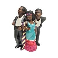 Jazzfigur - Vokaltrio (Höjd Ca 12Cm) in der Gruppe MERCHANDISE / Accessoarer /  bei Bengans Skivbutik AB (5634848)