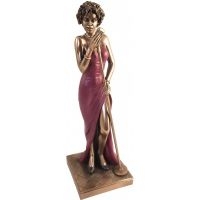 Jazz Statyett - Sångerska (Höjd Ca 30Cm) in der Gruppe MERCHANDISE / Accessoarer /  bei Bengans Skivbutik AB (5634976)