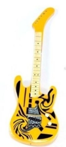Van Halen Eddie - Kylskåpsmagnet Fender Strata (Trä) in der Gruppe MERCHANDISE / Accessoarer / Hårdrock bei Bengans Skivbutik AB (5634991)