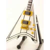 Quite Riot Ozzy Osbourne - Minigitarr Randy Rhoads (Ca 25Cm) in der Gruppe MERCHANDISE / Accessoarer / Hårdrock bei Bengans Skivbutik AB (5635147)