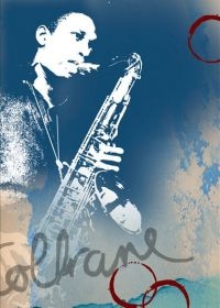 Coltrane John - Konsttryck (Storlek Ca 30X40cm) in der Gruppe MERCHANDISE / Accessoarer /  bei Bengans Skivbutik AB (5635306)