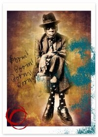 Hooker John Lee - Konsttryck (Storlek Ca 30X40cm) in der Gruppe MERCHANDISE / Accessoarer / Blues bei Bengans Skivbutik AB (5635309)