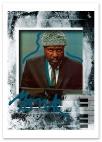 Monk Thelonious - Konsttryck (Ca 30X40cm) in der Gruppe MERCHANDISE / Accessoarer /  bei Bengans Skivbutik AB (5635313)
