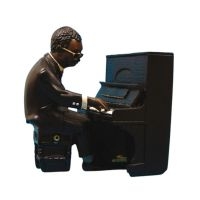 Jazzfigur - Piano (Höjd Ca 13Cm) in der Gruppe MERCHANDISE / Accessoarer /  bei Bengans Skivbutik AB (5635317)