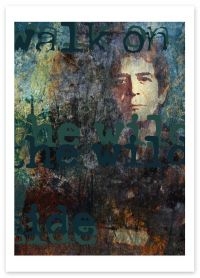 Reed Lou - Konsttryck (Storlek Ca 30X40cm) in der Gruppe MERCHANDISE / Accessoarer / Pop-Rock bei Bengans Skivbutik AB (5635583)