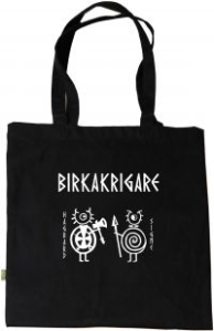 Viking Art Kollektion - Tygpåse Birkakrigare in der Gruppe MERCHANDISE / Accessoarer / Hårdrock bei Bengans Skivbutik AB (5635590)