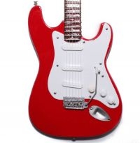 Dire Straits - Minigitarr Mark Knopfler (Höjd 25Cm in der Gruppe MERCHANDISE / Accessoarer / Pop-Rock bei Bengans Skivbutik AB (5635746)