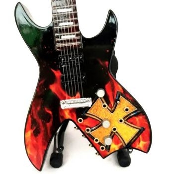 Metallica - Minigitarr James Hetfield (Ca 25 Cm in der Gruppe MERCHANDISE / Accessoarer / Heavy Metal bei Bengans Skivbutik AB (5635789)