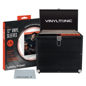 Vinyl Tonic - Black Lp Case (With Cloth & 10Pk Outer Sleeves) in der Gruppe UNSERE TIPPS / Vinyltonic bei Bengans Skivbutik AB (5635808)