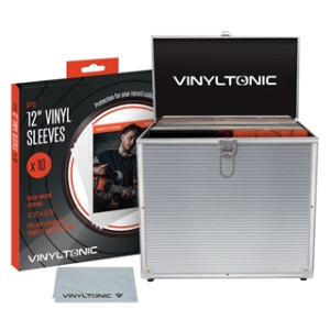 Vinyl Tonic - Silver Lp Case (With Cloth & 10Pk Outer Sleeves) in der Gruppe UNSERE TIPPS / Vinyltonic bei Bengans Skivbutik AB (5635811)