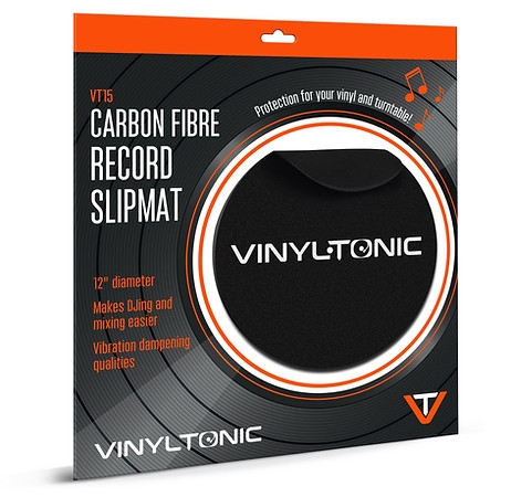 Vinyl Tonic - Carbon Fibre Record Slipmat in der Gruppe UNSERE TIPPS / Vinyltonic bei Bengans Skivbutik AB (5635816)