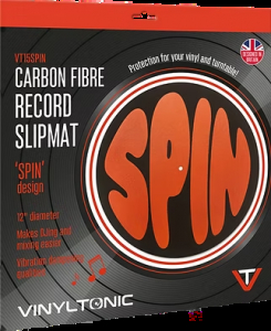 Vinyl Tonic - Spin Carbon Fibre Slipmat in der Gruppe UNSERE TIPPS / Vinyltonic bei Bengans Skivbutik AB (5635818)