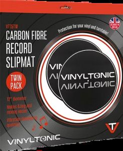 Vinyl Tonic - Carbon Fibre Slipmat (Twin Pack) in der Gruppe UNSERE TIPPS / Vinyltonic bei Bengans Skivbutik AB (5635819)